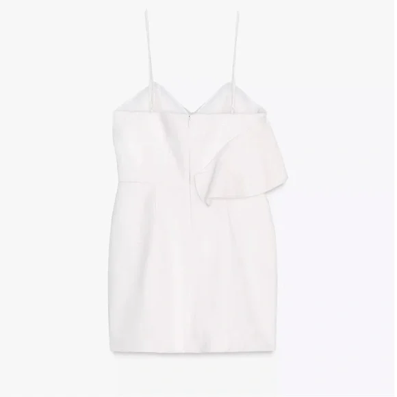 NWT ZARA VOLUMINOUS SHORT DRESS ZW COLLECTION - Picture 3 of 16